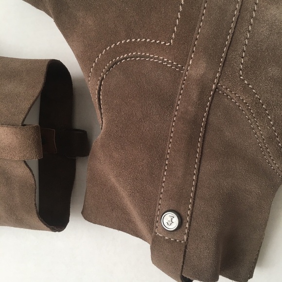 Frye & Co 9.5M Ankle boots Taupe Beige Suede - Picture 9 of 13